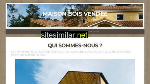 constructeur-maison-bois-vendee.fr alternative sites