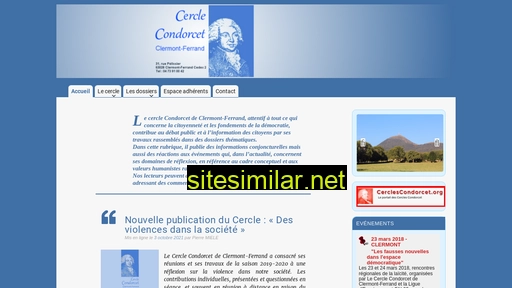 condorcetclermont.fr alternative sites