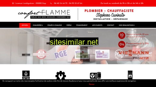 confortflamme.fr alternative sites