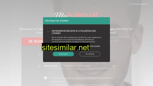 connexion.myadequat.fr alternative sites