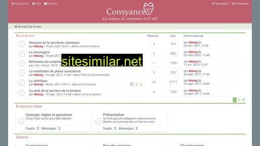 consyance.fr alternative sites