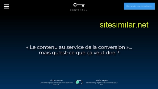 contentum.fr alternative sites