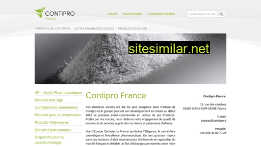 contipro.fr alternative sites