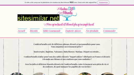 cookiesparadis.fr alternative sites