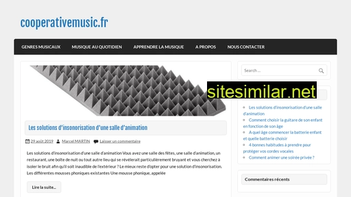 cooperativemusic.fr alternative sites