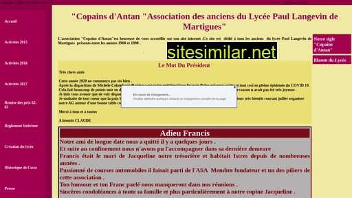 copainsdantan.fr alternative sites