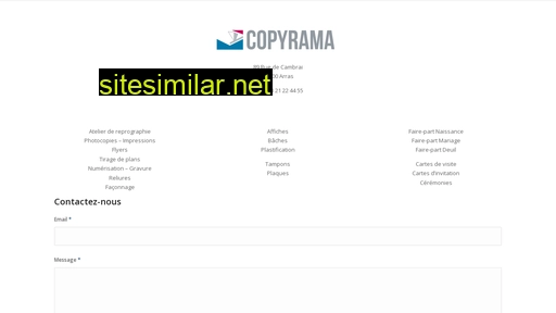 copyrama-arras.fr alternative sites