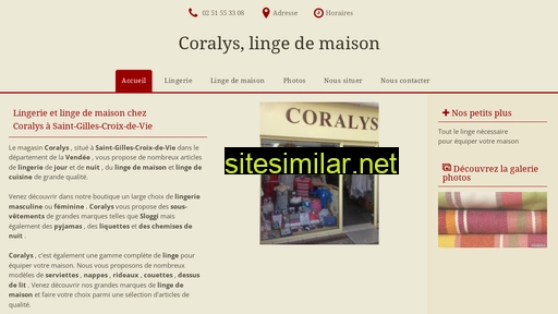 coralys-saintgillescroixdevie.fr alternative sites