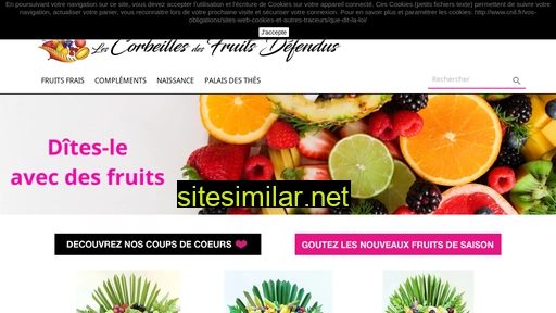 corbeillesfruitsdefendus.fr alternative sites