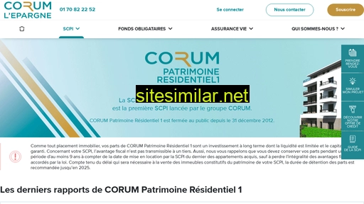 corum.fr alternative sites