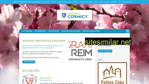 cormicy.fr alternative sites