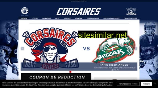 corsaires-paris.fr alternative sites