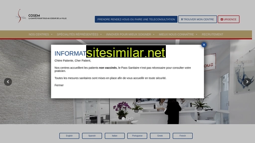 cosem.fr alternative sites
