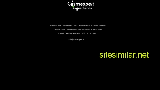 cosmexpert-ingredients.fr alternative sites
