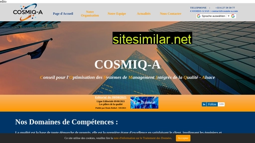 cosmiq-a.fr alternative sites