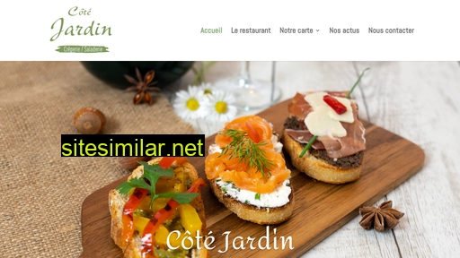 cote-jardin-restaurant.fr alternative sites