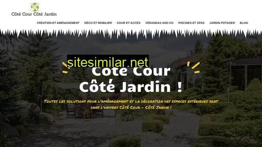 cotecourcotejardin.fr alternative sites