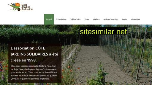cote-jardins-solidaires.fr alternative sites