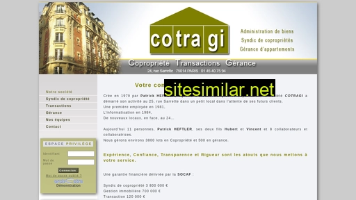 cotragi.fr alternative sites