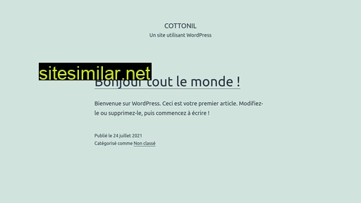 cottonil.fr alternative sites