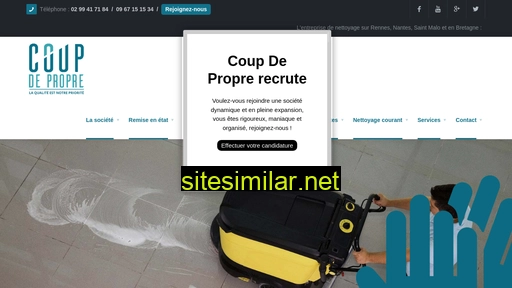 coupdepropre.fr alternative sites