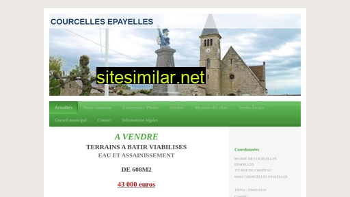 courcellesepayelles.fr alternative sites