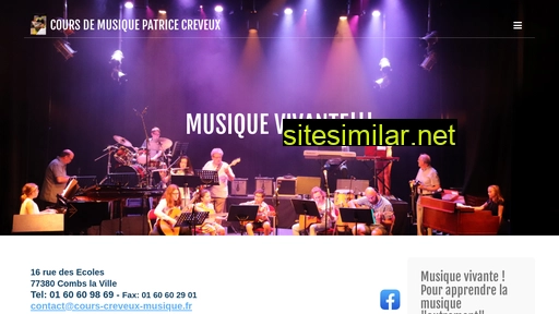 cours-creveux-musique.fr alternative sites