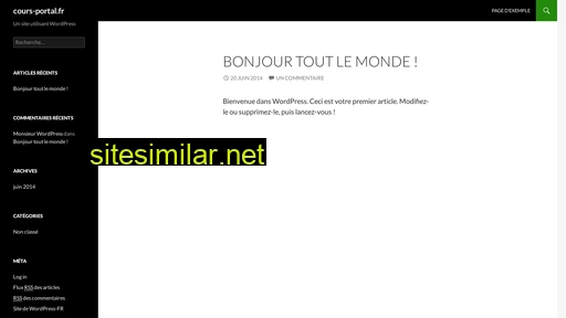 cours-portal.fr alternative sites