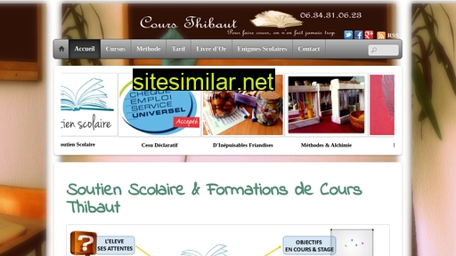 coursthibaut.fr alternative sites