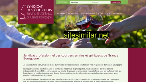 courtiers-vins-bourgogne.fr alternative sites