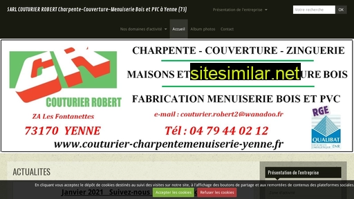 couturier-charpentemenuiserie-yenne.fr alternative sites
