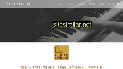 couleurmusique.fr alternative sites
