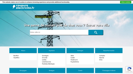 coupureelectricite.fr alternative sites
