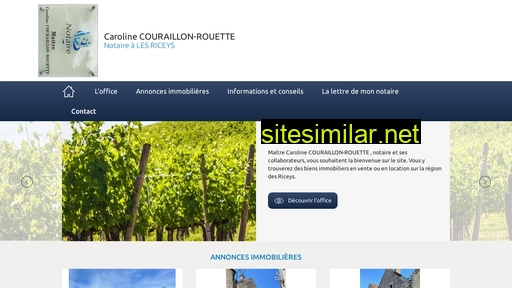 courailllon-rouette-les-riceys.notaires.fr alternative sites