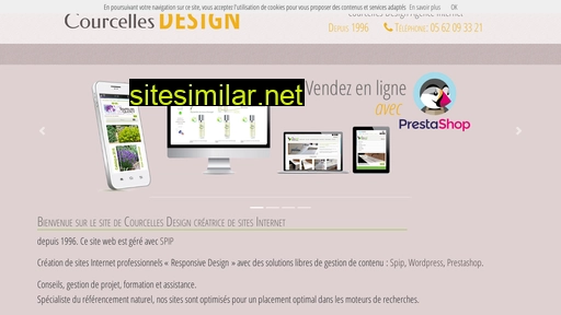 courcelles-design.fr alternative sites
