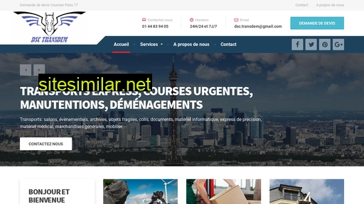coursierparis17.fr alternative sites