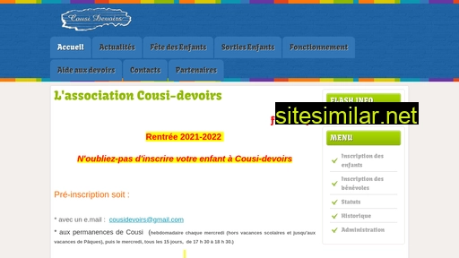 cousidevoirs.fr alternative sites