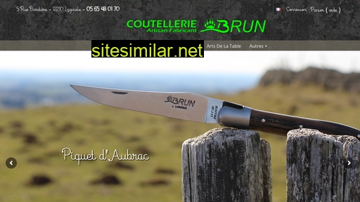coutellerie-brun.fr alternative sites