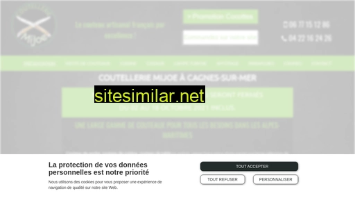 coutellerie-mijoe.fr alternative sites