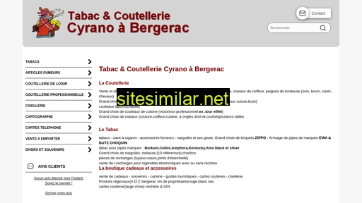 coutelleriecyrano.fr alternative sites