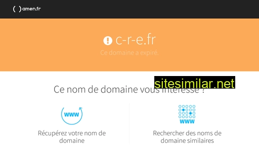 c-r-e.fr alternative sites