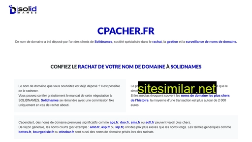 Cpacher similar sites