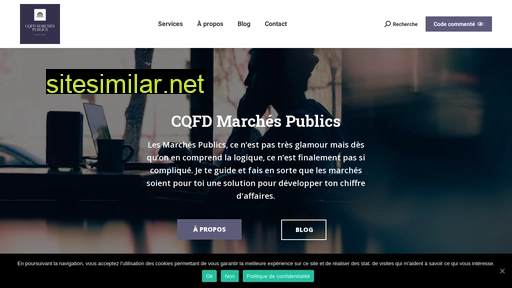 cqfd-marchespublics.fr alternative sites