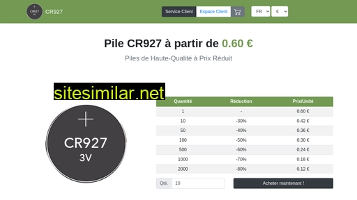 cr927.fr alternative sites