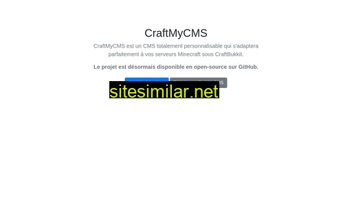 craftmycms.fr alternative sites