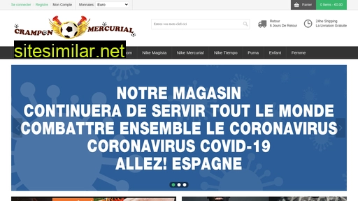 cramponmercurial.fr alternative sites