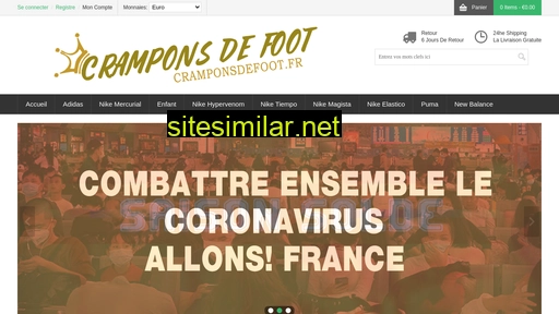 cramponsdefoot.fr alternative sites
