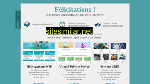 cramponsfoot.fr alternative sites