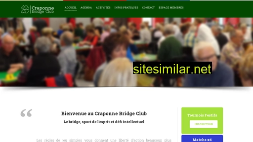 craponnebridgeclub.fr alternative sites