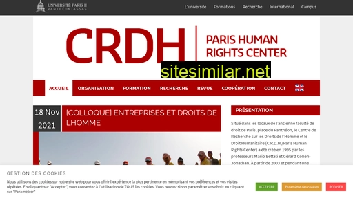 crdh.fr alternative sites
